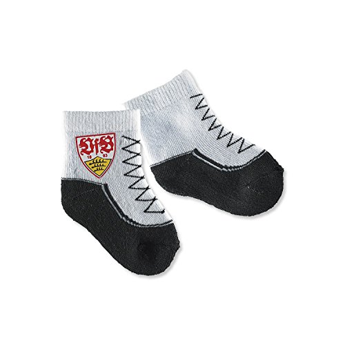 Preisvergleich Produktbild 1 Paar Babysöckchen Gr. 13-15 VFB Stuttgart