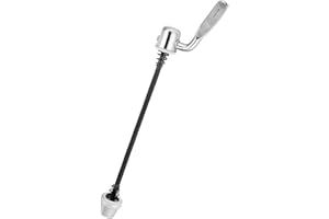 Alomejor Pincho de Bicicleta de Acero Pincho de liberacin rpida de Bicicleta Leverm de liberacin rpida Ligera para Bicicleta de montaa Entrenador de Ciclismo en Interiores