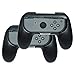 Produktbild MPTECK @ Controller Halterung Griff Halter Komfort Ergonomic Pads Controller Grip 2PCs für Nintendo Switch NINTENDO SWITCH Joy Con Controller