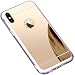 Produktbild iPhone XS Hülle, iPhone XS Ultradünnen Spiegel Hülle Mirror Case Weiche Soft TPU Schutzhülle Handyhülle Tasche Cover Plating Silikon Schutzhülle Glänzend Slim Handy Gehäuse Hülle,Champagner-Gold