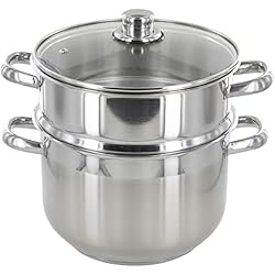 Couscoussier 10L en inox D24cm tous feux