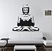 Produktbild 'Adesiviamo Buddha Spirit M Wandaufkleber, PVC, schwarz, 40 x 40 cm