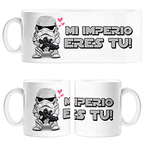 Diver Tazas Taza para Friki Parodia clon San Valentín mi Imperio Eres tu - Cerámica