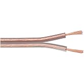Goobay 67723 Speaker Cable 2 x 2.5 mm&sup2;, Speaker Cable, with Polarity Indication, Best Sound, Music System, Transparent, 10 m