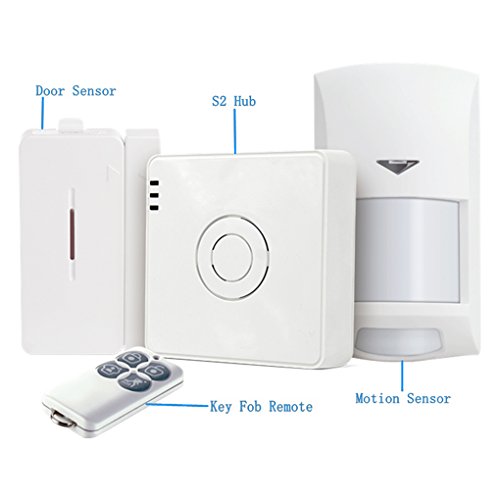 Preisvergleich Produktbild Morza BroadLink S2 Wi-Fi / 433Mhz Brücke Smart-Home-Alarm-Set