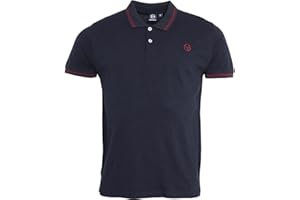 Sergio Tacchini Black Grey Iconic Stripe Polo Shirt 103.20022 003, S