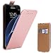 Produktbild Supad Galaxy S7 Hülle, Leder Tasche für Samsung Galaxy S7 Handyhülle Flip Case Schutzhülle (Rose Gold)
