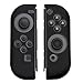Produktbild QUMOX Duo-Pack Konsole Silikon Schutzhülle Abdeckung Schutzhülle für Nintendo Switch Joy-Con Controller NS Spielzubehör (Schwarz)