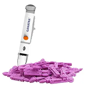 Ganatra High Premium Round Glucometer Blood Lancet 200 Pieces
