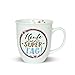 Produktbild Boho Chic 44930 Tasse mit Motivdruck im angesagten Look, Golddruck, Innendruck, Text: Heute wird dein SUPER TAG!, Porzellan