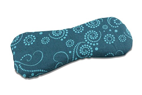 'Green Woodpecker 151 Organic Linseed Eye Pillow "Totally Natural – Petrol Blue