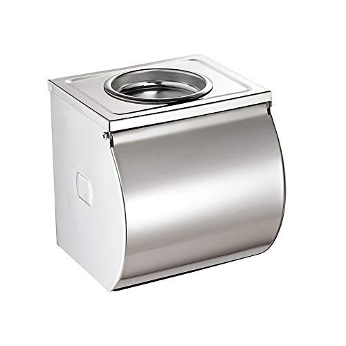 Preisvergleich Produktbild Papierhandtuchhalter Papierablage Tissue Box Bad Handtuch Toilettenpapier Box flach Toilettenpapier Handtuch Tablett Edelstahl Handtuch Tablett Wand hängen Tablett Papier Handtuchhalter Halter für Pap