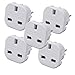 Produktbild Q4U Travel Adapter Weiß UK zu EU pin Konvertieren Power europäischen Stecker Konverter Euro 5 Stück