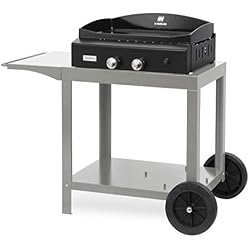 LE MARQUIER Plancha Vintage Baia 260 + Desserte Tapas Gris Galet