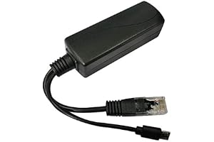 MAKIVI Micro-USB POE Splitter 48V till 5V2A/3A mini nationell USB-strömförsörjning med intelligent teletelefonladdning