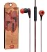 Xiaomi Redmi Note 3 Compatible Signature Brand 3.5mm VM-34 Champ Series High Quality HandsFree Earphone For Iphone,Samsung ,Xiaomi,Lenovo Smartphones With Mic - Red (With Mode Changing Switch For Different Phones) RS.199.00