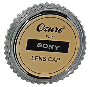 Ozure Front Lens Cap (49mm) - Center Pinch - New Generation - Replacement Cap for Sony