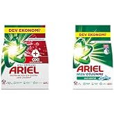 Ariel Oxi 5,5 Kg Hızlı &Ccedil;&ouml;z&uuml;nme Toz &Ccedil;amaşır Deterjanı ve Ariel Dağ Esintisi 7 Kg Hızlı &Ccedil;&ouml;z&uuml;nme Toz &Ccedil;amaşır Deterjanı