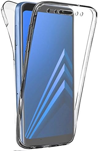Case Gel Samsung Galaxy A5 2018, BuyUS 360 Degrees Protection Anti Shock, Ultra Thin Crystal Clear Case Cover for Galaxy (2018) A530, A5 A5 2018