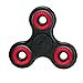 Produktbild IVSO Fidget Spinner Tri Fidget Spinner mit High Speed Keramik Lager Stress Reducer Reliever Spielzeug für ADD, ADHS, Angst, Kinder und Erwachsene Geschenk (Schwarz+Rot)