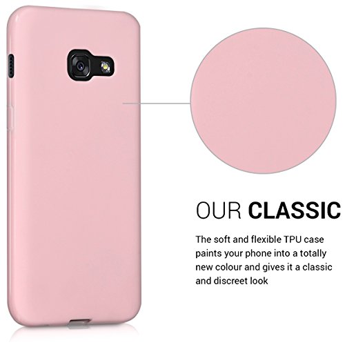 kwmobile Funda para Samsung Galaxy A3 2017 - Carcasa para m vil en TPU Silicona - Protector Trasero en Rosa Palo Mate reviews kwmobile Funda para Samsung Galaxy A3 2017 - Carcasa para m vil en TPU Silicona - Protector Trasero en Rosa Palo Mate