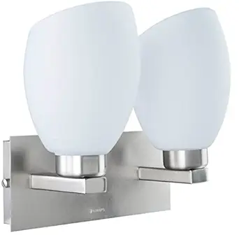 PHILIPS 30979 11Watts Wall Light, White, Curved