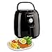 Produktbild Klarstein VitAir Fries Basic Heißluftfriteuse Fritteuse (1400 Watt, 3 Liter Fassungsvermögen, öl-frei Frittieren, Braten, einfache Bedienung) schwarz