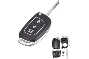 AML Automobile Locksmith 3 Button Remote Flip Key Shell Case for Hyundai Santa ix45 ix35 i20 Santa Fe keyless entry remote fob