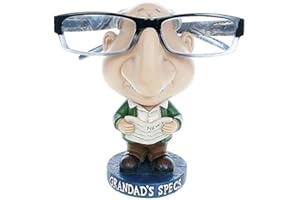 Novelty Comic Specs GRANDAD Glass Holder Reading Glasses Stand Gift For Grandparents HTUK