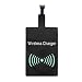Produktbild Hanbaili Qi Wireless-Ladegerät Empfänger für Samsung Galaxy Note 2/4/5 S3 / S4, LG G4, Motorola Droid, Xperia Z3, Lumia 1020/720/810/820/822/925, HTC - Reverse Micro-USB-Schnittstelle