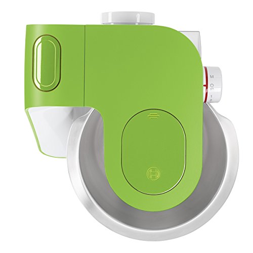 Bosch MUM54G00 Küchenmaschine StartLine, 900 W, 3,9 L Edelstahl-Rührschüssel, 3D Rührsystem, 7 Schaltstufen, weiß / vivid green - 3