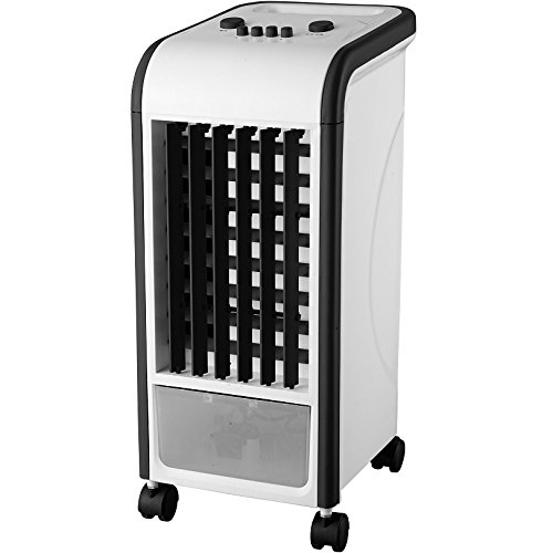 Syntrox Germany 4 in 1 Luftkühler Schwarz 800m³/h 4 Liter Tank Ventilator Luftbefeuchter und Lufterfrischer