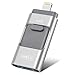 Produktbild MMPY Flash Drive 64 GB iPhone IPad Memory Stick, USB-Stick USB 3.0 Externer Speicher Speichererweiterung Kompatibel mit (größe : 128GB)