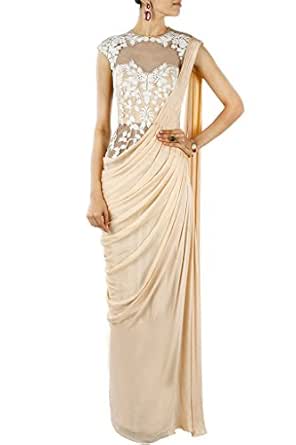 saree model gown