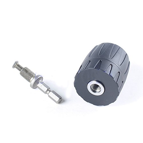Schnellspannbohrfutter für Kunststoffhülsen 0,8–10 mm 3/8 Zoll-24UNF mit 1/4 Zoll Sechskant-Adapter - 2