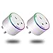 Produktbild MKVERAYY WLAN Smart Steckdose Mini Smart Plug, funktioniert mit Amaon Alexa und Google Home, mit App Steurung überall und zu jeder Zeit,2packs
