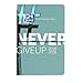 Produktbild Oxford 100735769 Never Give Up Schülerkalender, Motiv 2018 – 2019 1 Tag Seite, 12 x 18 cm, blau
