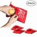 Produktbild Microwave Potato Bag, Potato Pouch Cooker Bag Perfect Potatoes Just in 4 Minutes 4 Pack of Washable and Reusable Potato Express Pouch