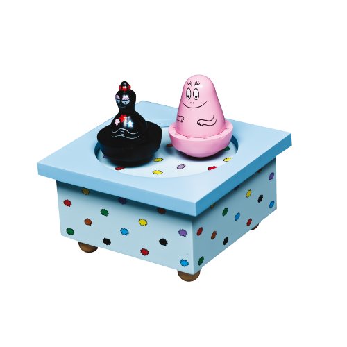 Trousselier Barbapapa Wood Music Box (Blue)
