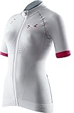 3D Bionicsphere System X-Bionic Damen Biking Lady Race EVO OW SH_SL. T-Shirt, Grey/Raspberry, M