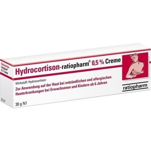 HYDROCORTISON ratiopharm 0,5% Creme 30 g Creme - 2