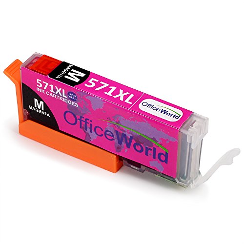 OfficeWorld Kompatible Patronen Ersatz für CLI-571XL Druckerpatronen (1 Cyan, 1 Magenta, 1 Gelb) Hohe Kapazität mit PIXMA MG5750 MG5751 MG5752 MG5753 MG6850 MG6851 MG6852 MG6853 TS5050 TS5051 TS5053 TS5055 TS6050 TS6051 TS6052 TS8050 TS8051 TS8052 TS8053 TS9050 TS9055 - 3