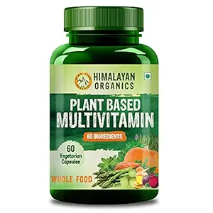 Himalayan Organics Plant Based Multivitamin (60+ Ingredients) for Immunity, Energy, Stamina and Vitality ? 60 Veg Capsules