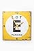Produktbild Wanduhr Vintage Parking Lot XL 100 x 100 cm