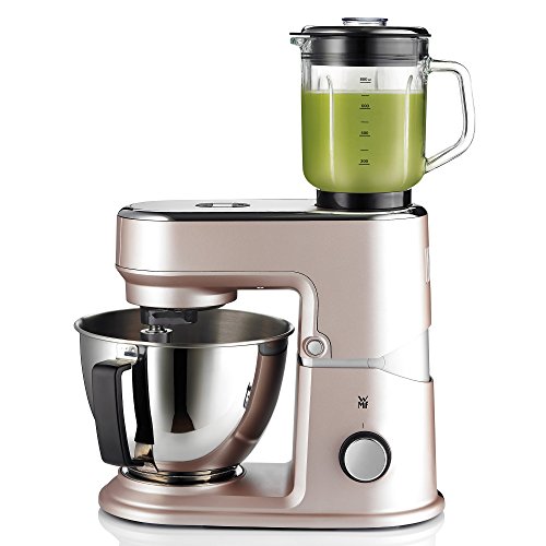WMF KÜCHENminis Küchenmaschine One for All, 3 L, planetarisches Rührwerk, 0,8 L Mixeraufsatz Glas, 430 W, powder rose - 7