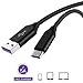 Price comparison product image Type-C 5A Fast Charging Cable Braided with USB 3.1 Port for Type-C Devices PocoPhone F1 Android Phone Accessories Cables (Size : 2.5m)