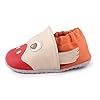 Cartoonimals-Scarpe-bimbo-beb-primi-passi-Unisex-prima-infanzia-antiscivolo-Suola-in-Pelle-Ducky