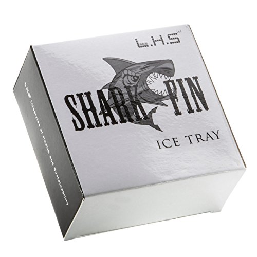 3D Eiswürfelform Haifischflossen Haifisch Hai Shark Eiswürfel Form aus Silikon - 4