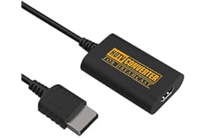 LA BRODÉE Dreamcast zu HDMI Adapter mit 4,9 Fuß Kabel - HD Link Kabel für Sega DC Konsole - Plug and Play VGA zu HDMI Konverter