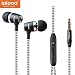 Produktbild Fulltime E-Gadget Wired Headset, Awei ES-30TY Super Bass In-Ear-Kopfhörer Mikrofon Fernbedienung Lautstärkeregler Noise Cancelling Kopfhörer (Schwarz)